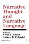 Narrative Thought and Narrative Language cover