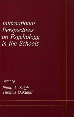 International Perspectives on Psychology in the Schools cover