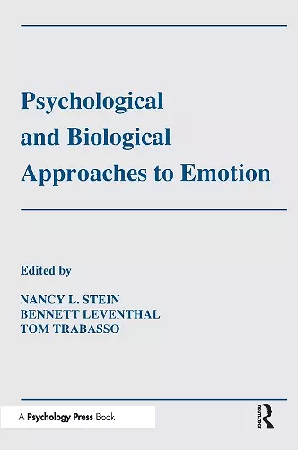 Psychological and Biological Approaches To Emotion cover