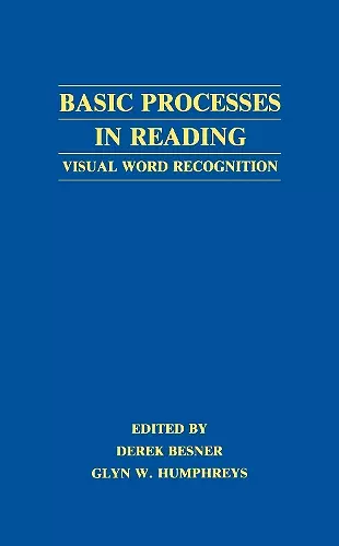 Basic Processes in Reading cover