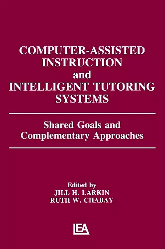 Computer Assisted Instruction and Intelligent Tutoring Systems cover