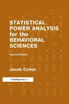 Statistical Power Analysis for the Behavioral Sciences cover