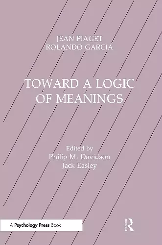 Toward A Logic of Meanings cover