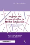 Language and Communication in Mental Retardation cover