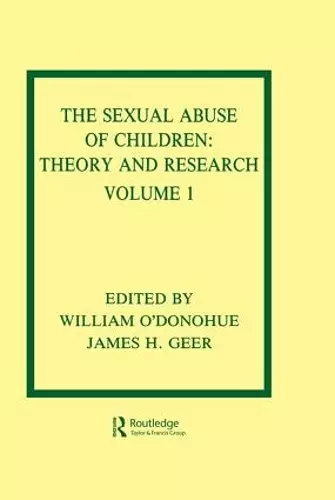 The Sexual Abuse of Children cover