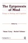 The Epigenesis of Mind cover