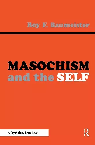 Masochism and the Self cover