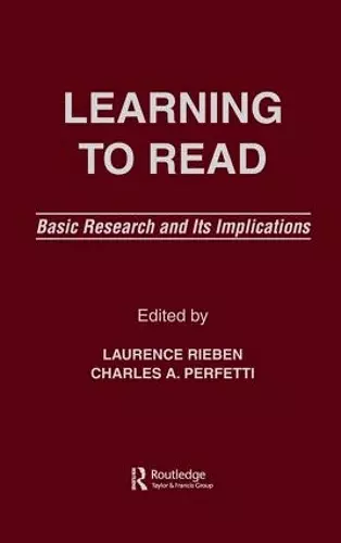 Learning To Read cover