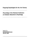 Preparing Psychologists for the 21st Century cover