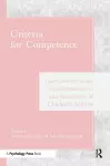 Criteria for Competence cover