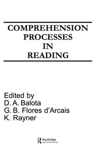 Comprehension Processes in Reading cover