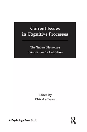 Current Issues in Cognitive Processes cover