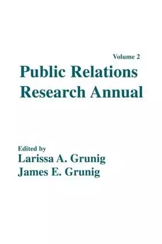 Public Relations Research Annual cover