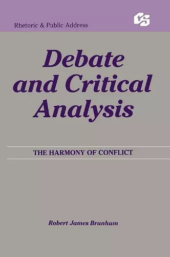 Debate and Critical Analysis cover