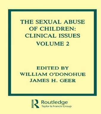 The Sexual Abuse of Children cover