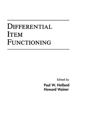 Differential Item Functioning cover