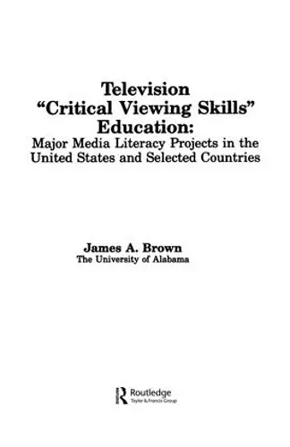 Television ',Critical Viewing Skills', Education cover