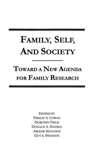 Family, Self, and Society cover