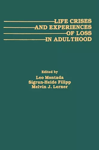 Life Crises and Experiences of Loss in Adulthood cover