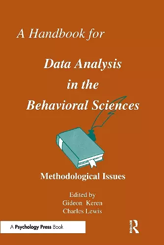 A Handbook for Data Analysis in the Behaviorial Sciences cover