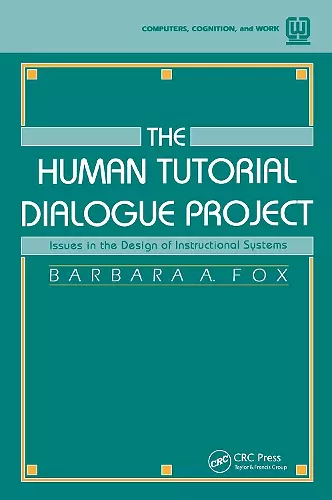 The Human Tutorial Dialogue Project cover