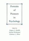 Portraits of Pioneers in Psychology cover