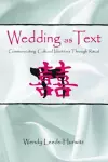 Wedding as Text cover