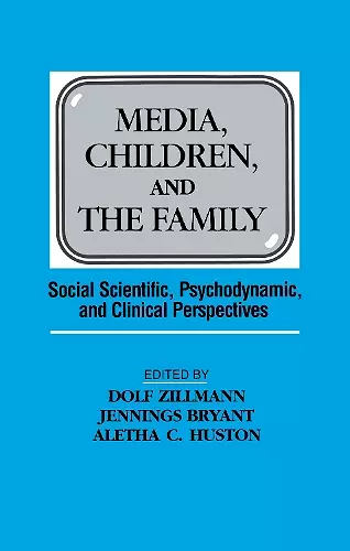 Media, Children, and the Family cover