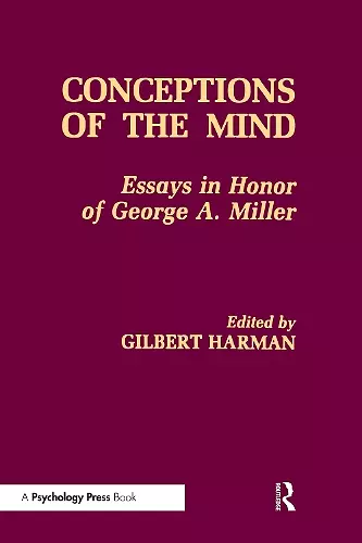 Conceptions of the Human Mind cover