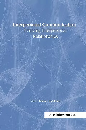 Interpersonal Communication cover