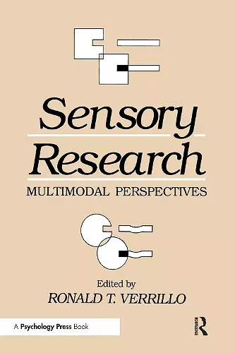 Sensory Research cover