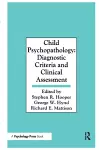 Child Psychopathology cover