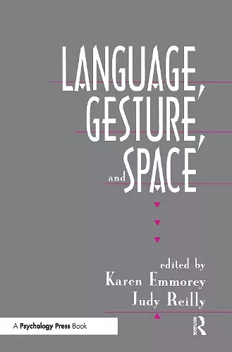 Language, Gesture, and Space cover