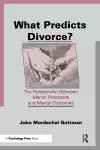 What Predicts Divorce? cover