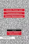 Gender, Power, and Communication in Human Relationships cover