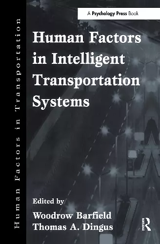 Human Factors in Intelligent Transportation Systems cover