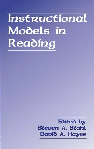 Instructional Models in Reading cover