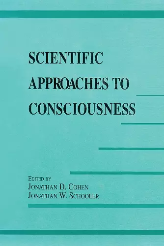 Scientific Approaches to Consciousness cover