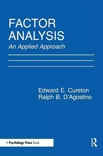 Factor Analysis cover