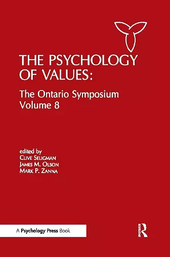 The Psychology of Values cover