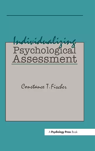 Individualizing Psychological Assessment cover