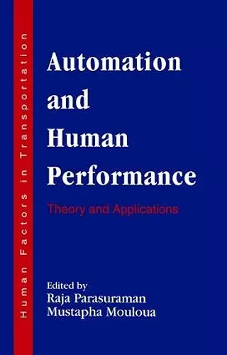 Automation and Human Performance cover