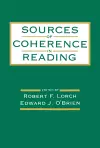 Sources of Coherence in Reading cover