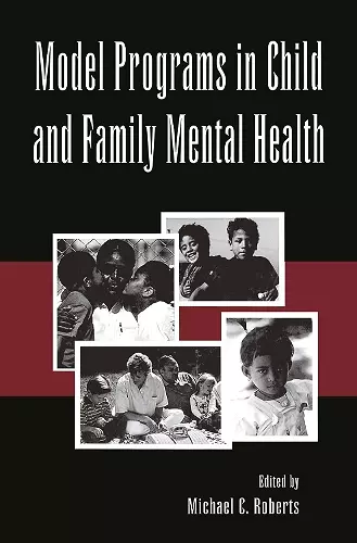 Model Programs in Child and Family Mental Health cover