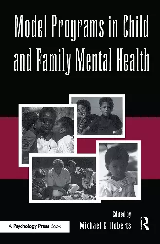 Model Programs in Child and Family Mental Health cover