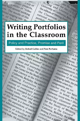 Writing Portfolios in the Classroom cover