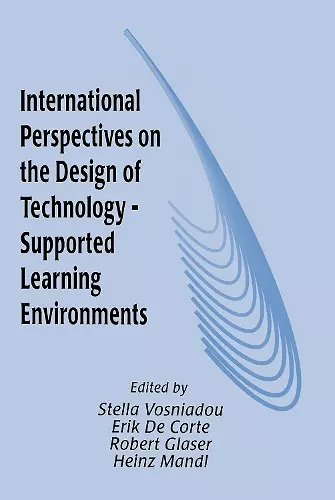 International Perspectives on the Design of Technology-supported Learning Environments cover