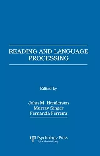 Reading and Language Processing cover