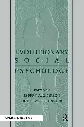 Evolutionary Social Psychology cover