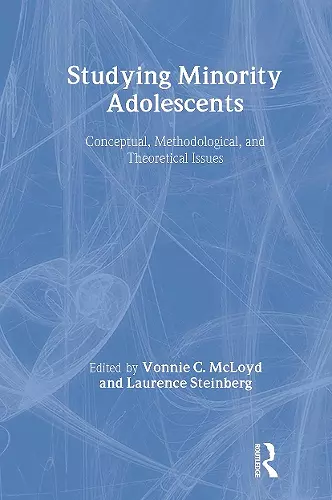 Studying Minority Adolescents cover